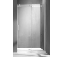 Душевое ограждение SANTREK AQUA Evo-DF-1100-C-Chrome 1100x1950 прямое, стекло прозрачное 8мм, профиль Хром 314069