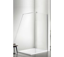 Душевое ограждение SANTREK AQUA Тour - SG-1200-С-Chrome 1200x1950 стекло прозрачное 6мм, профиль хром (штанга в комплекте) 314202