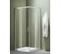 Душевое ограждение SANTREK AQUA Lea-CR-800-C-Chrome 800x800x1850 Г-образное стекло прозрачное 5мм, профиль хром 308493 1
