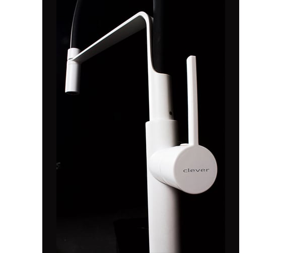 Смеситель для кухни CLEVER CHEF SLIM BLANCO 60145