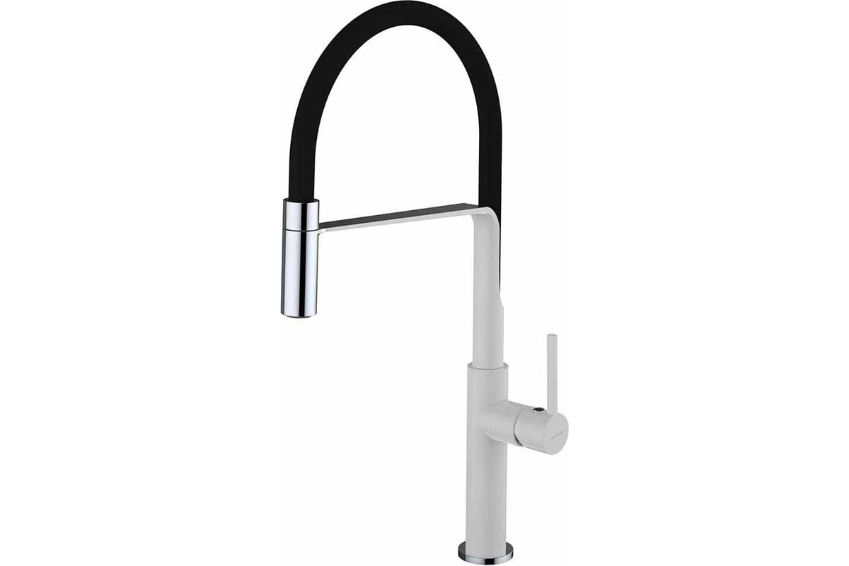 Смеситель для кухни CLEVER CHEF SLIM BLANCO CROMO 60147 - выгодная цена,  отзывы, характеристики, фото - купить в Москве и РФ