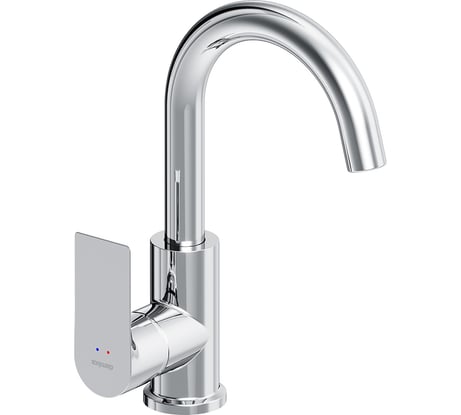 Смеситель для умывальника с поворотным изливов Damixa Apollo хром 470220000