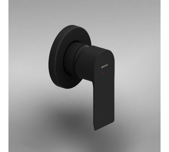 Встраиваемый смеситель для душа Damixa Apollo черный 477500300