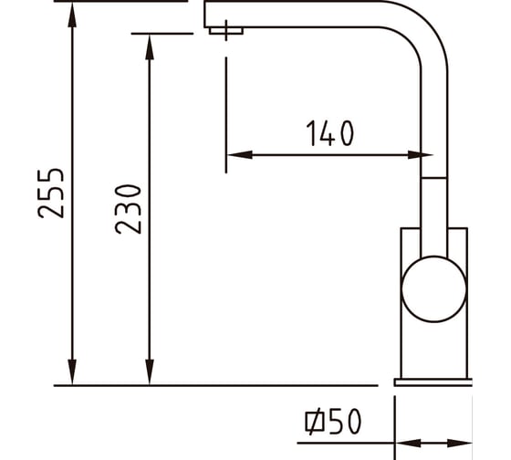 Высокий смеситель для раковины CLEVER BIMINI 97042