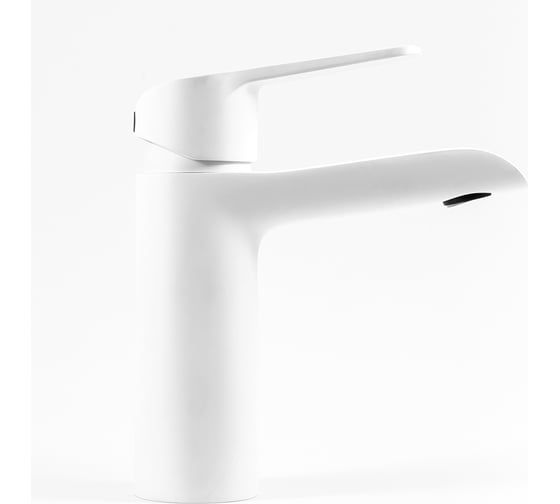 Смеситель для раковины CLEVER START ELEGANCE матовый белый 60712
