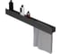Полка Граф Держалкин Skyline double 100x9,2x9 полотенцедержатель справа черный Fl-sky-d100пр-ч 1