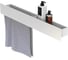 Полка Граф Держалкин Skyline double 70x9,2x9 полотенцедержатель слева белый Fl-sky-d70л-б 1