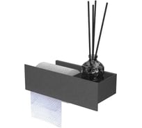 Держатель Граф Держалкин Skyline duetto 26x13x8 т\б слева черная Fl-sky-du26л-ч