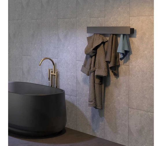 Крючки Граф Держалкин Skyline hook 80x9,2x9 черная Fl-sky-hook80-ч
