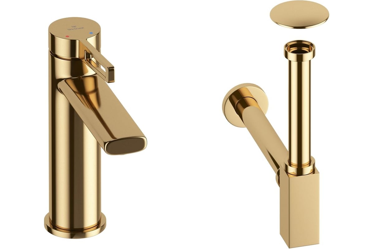 Смеситель для раковины в ванную комнату Wellsee ONCE! and forever в ...