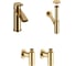 Смеситель для раковины в ванную комнату Wellsee ICON! for life в наборе 4 в 1 201000183 1