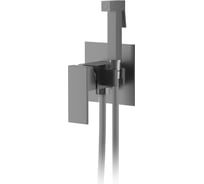 Встраиваемый смеситель для душа D&K Bayern.Liszt с гигиеническим душем, серый графит DA1514506