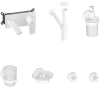 Встраиваемый смеситель для раковины Wellsee ICON! for life в наборе 8 в 1 201000515