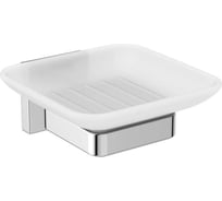 Мыльница Ideal Standard IOM SQUARE , матовое стекло, настенная, хром E2201AA