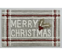 Коврик Arya Home arya merry christmas 50x80 серый 8680943222398