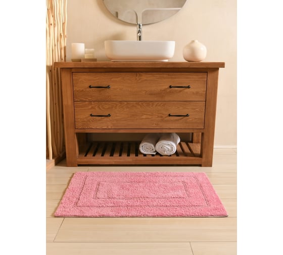 Коврик Arya Home klementin 60x90 розовый 8680943068255