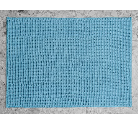 Коврик из синели Arya Home softy 50х70 мятный 8680943223791