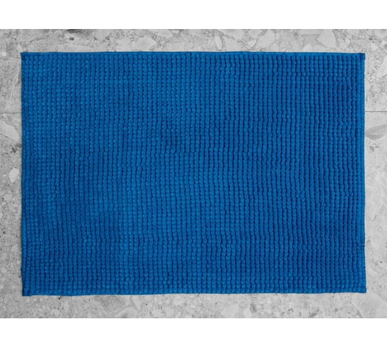 Коврик из синели Arya Home softy 40х60 голубой 8680943223760 1