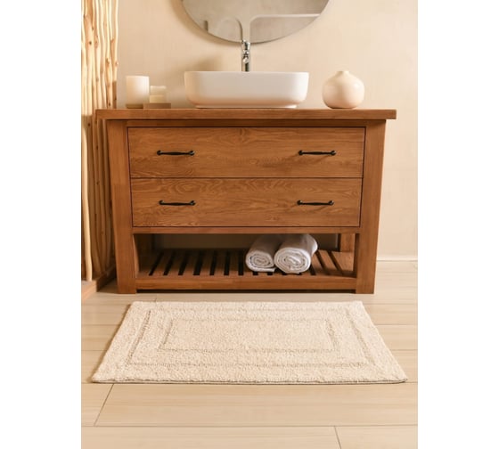 Коврик Arya Home klementin 60x90 экрю 8680943068231