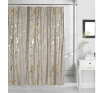 Штора для ванной Arya Home arya mabel 180x180 см бежевый 8680943229014