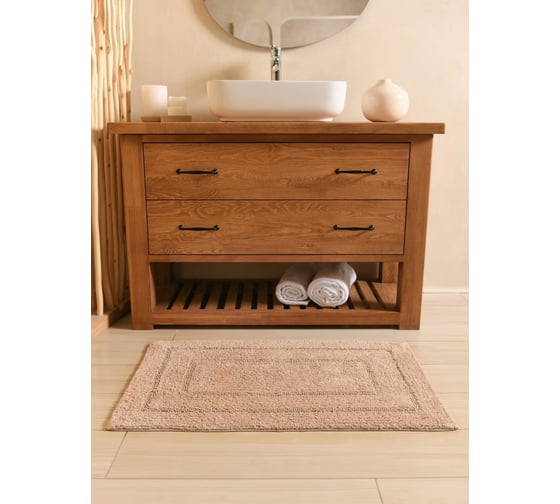 Коврик Arya Home klementin 60x90 бежевый 8680943068262