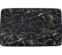 Коврик с эффектом памяти Arya Home brock 50x75 см черный 8680943229670