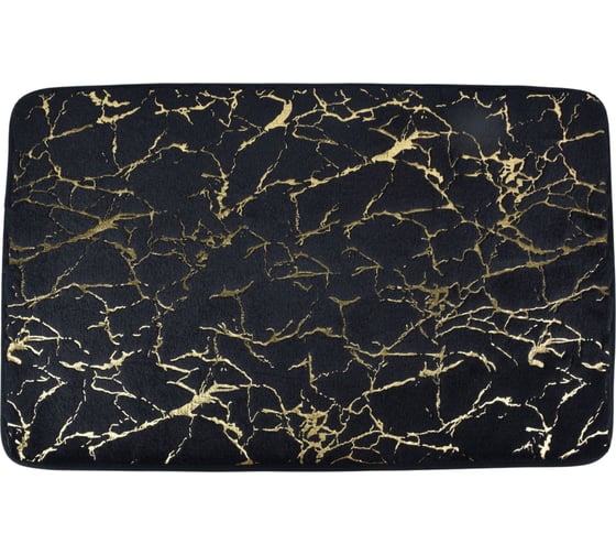 Коврик с эффектом памяти Arya Home brock 50x75 см черный 8680943229670 1