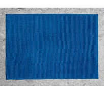 Коврик из синели Arya Home softy 50х70 голубой 8680943223777