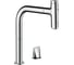 Кухонный смеситель Hansgrohe Metris Select M71 M7120-H200 однорычажный, на 2 отверстия, с вытяжным изливом 73819000 1