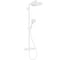 Душевая система с термостатом и ручным душем Hansgrohe Croma Select S Showerpipe 280 1 jet EcoSmart 9 л/мин Raindance Sele 26891700 1