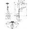 Душевая система с термостатом и ручным душем Hansgrohe Croma Select S Showerpipe 280 1 jet EcoSmart 9 л/мин Raindance Sele 26891700 3
