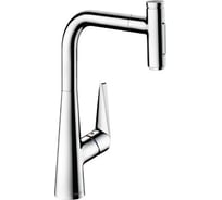 Кухонный смеситель Hansgrohe Talis Select M51 однорычажный, 300, с вытяжным душем, 2jet  72823000
