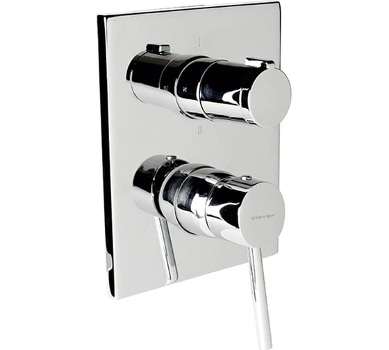 Внешняя часть смесителя для ванны и душа CLEVER CAIMAN ELEGANCE 98746