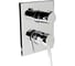 Внешняя часть смесителя для ванны и душа CLEVER CAIMAN ELEGANCE 98746 1