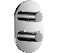 Внешняя часть смесителя для ванны-душа CLEVER NINE URBAN ROUND термостат 60745