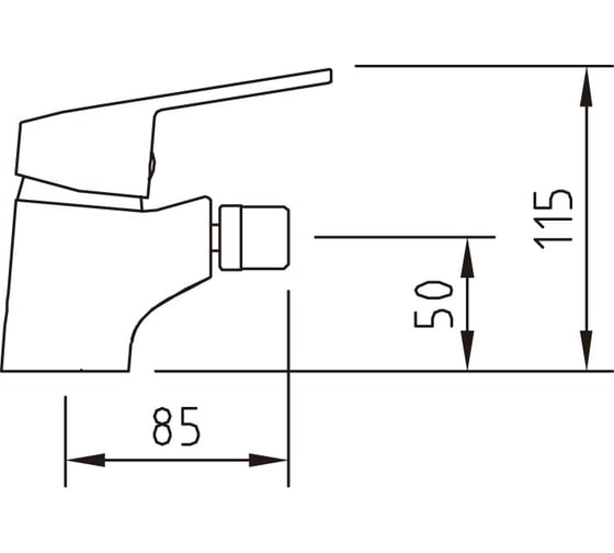 Смеситель для биде CLEVER S12 URBAN 98331
