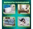 Комплект ковриков LAIMA Home Memory effect для ванной 50x80 см и туалета 40x60 см, светло-серый 608446 7