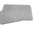 Комплект ковриков LAIMA Home Memory effect для ванной 50x80 см и туалета 40x60 см, светло-серый 608446 18