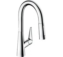 Кухонный смеситель Hansgrohe Talis M51 однорычажный, 160, с вытяжным душем, 2jet 72815000