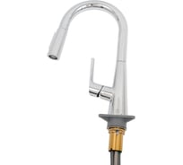 Кухонный смеситель Hansgrohe Talis M51 однорычажный, 160, с вытяжным душем, 2jet 72815000
