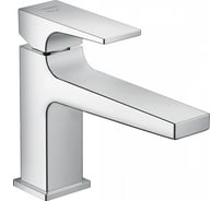 Смеситель для раковины Hansgrohe Metropol 100, однорычажный, CoolStart, с рычаговой рукояткой, со сливным клапаном 32503000