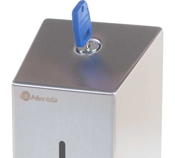 Дозатор жидкого мыла Merida металлический STELLA MINI DSM102