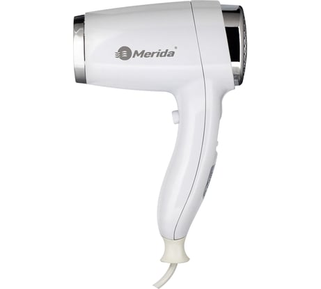 Фен Merida пластиковый, настенный, белый, 1200 Вт EJB404