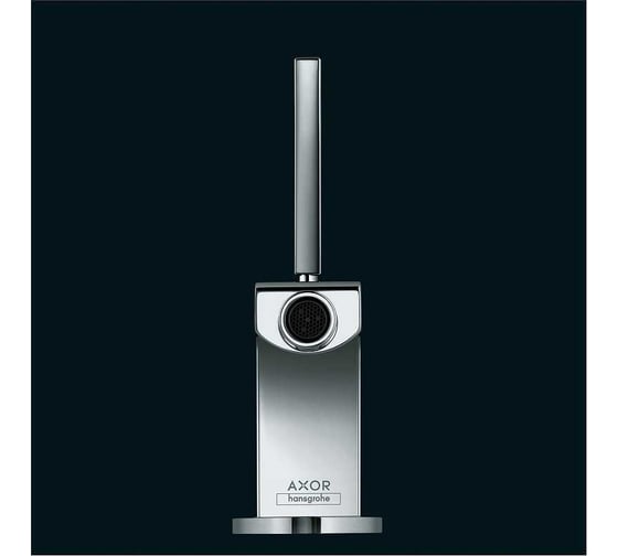 Смеситель для биде Axor Citterio 90, однорычажный, со сливным гарнитуром 39210000 А8004144