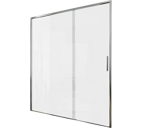 Дверь в нишу Aquanet Pleasure Evo, 1600 мм, хром/прозр. Easy Clean AE65-N160-CT 00312544
