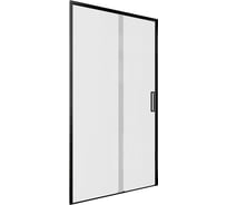 Дверь в нишу Aquanet Pleasure Evo, 1000 мм, черн.анод./прозр. Easy Clean AE65-N100-BT 00312533