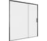 Дверь в нишу Aquanet Pleasure Evo, 1600 мм, черн.анод./прозр. Easy Clean AE65-N160-BT 00312545 4