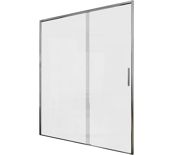 Дверь в нишу Aquanet Pleasure Evo, 1500 мм, хром/прозр. Easy Clean AE65-N150-CT 00312542