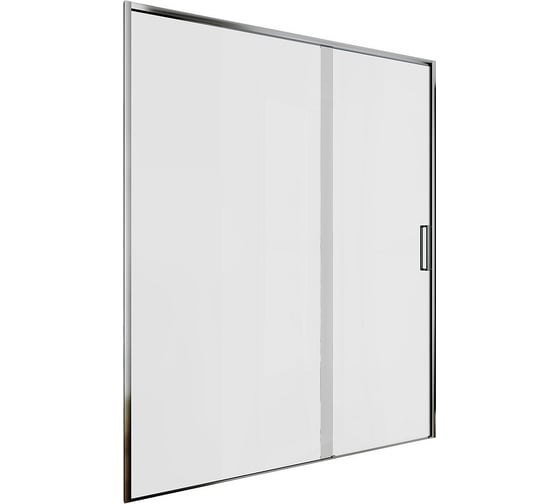 Дверь в нишу Aquanet Pleasure Evo, 1500 мм, хром/прозр. Easy Clean AE65-N150-CT 00312542