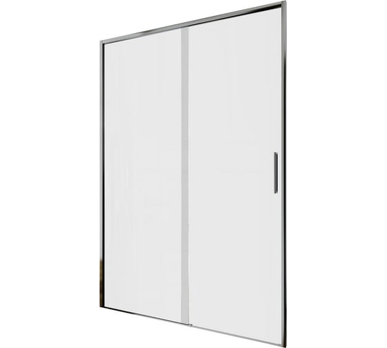 Дверь в нишу Aquanet Pleasure Evo, 1300 мм, хром/прозр. Easy Clean AE65-N130-CT 00312538